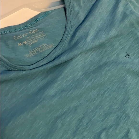 Aqua/Teal Mens’s t-shirt - Picture 2 of 2